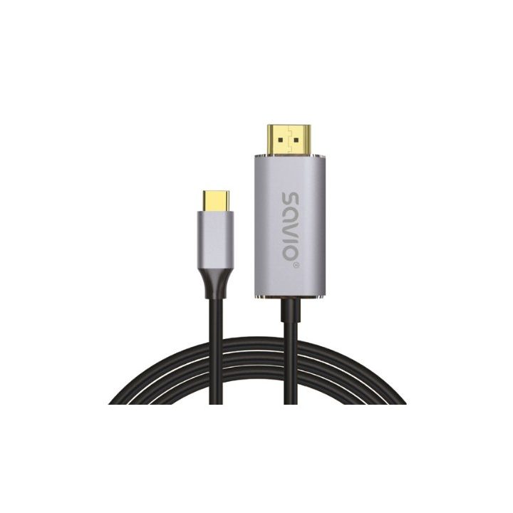 Cabo USB-C para HDMI 2.0 4K 2m savio cl-171 (SAVKABELCL-171)