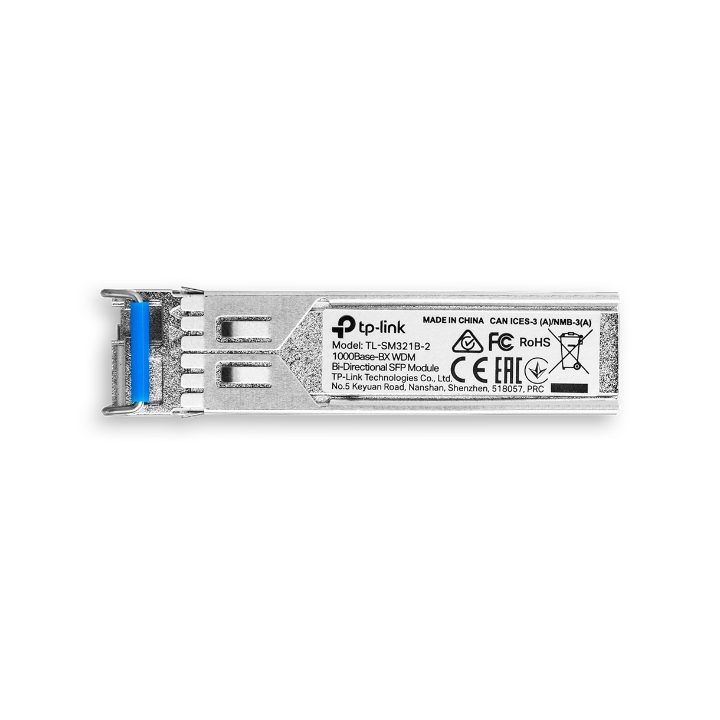 TP-Link Omada TL-SM321B Fiber Optic SFP Transceiver Module 1250 Mbit/s