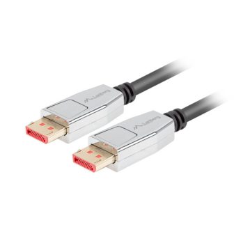 Cabo DisplayPort Lanberg 1m-macho-macho-negro (CA-DPDP-20CU-0010-BK)