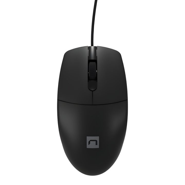 Natec Ruff Plus Right-Handed Office Mouse USB Type-A Optical 1200 DPI…