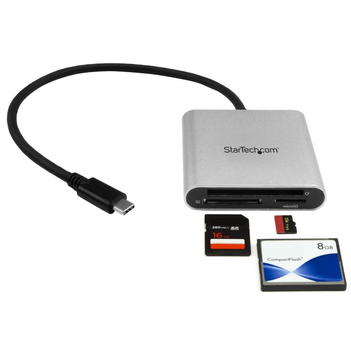 StarTech.com USB 3.0 SD, Micro SD, CompactFlash Memory Card Reader…
