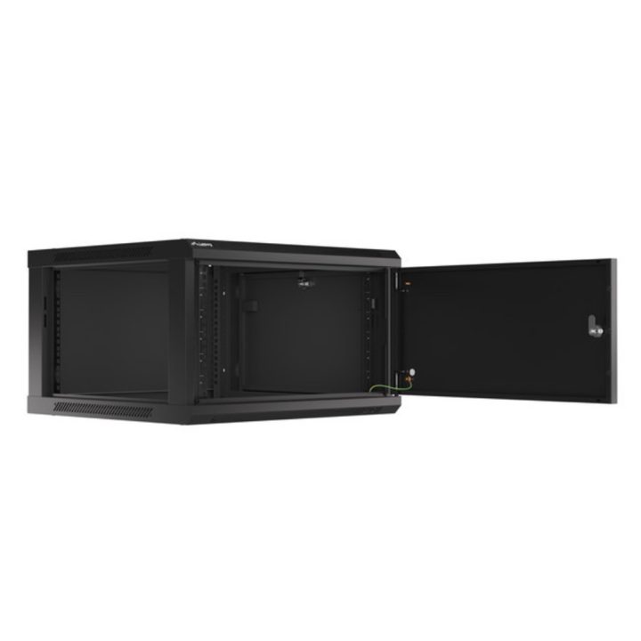 Armário de parede Lanberg rack 19 polegadas 6U - 600X600 preto…