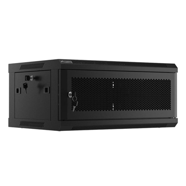 Lanberg WF01-6404-23B 4U Rack Cabinet Wall Mount Black