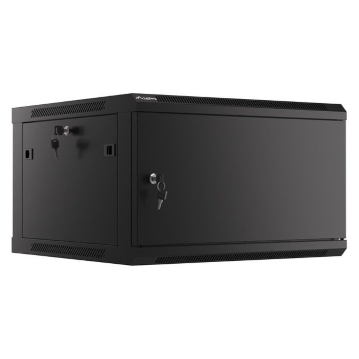 Armário de parede Lanberg rack 19 polegadas 6U - 600X600 preto…