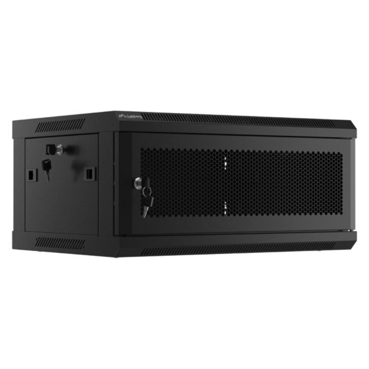 Lanberg WF01-6404-23B 4U Rack Cabinet Wall Mount Black