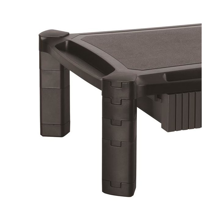 StarTech.com Monitor Riser with Drawer - Height Adjustable with…