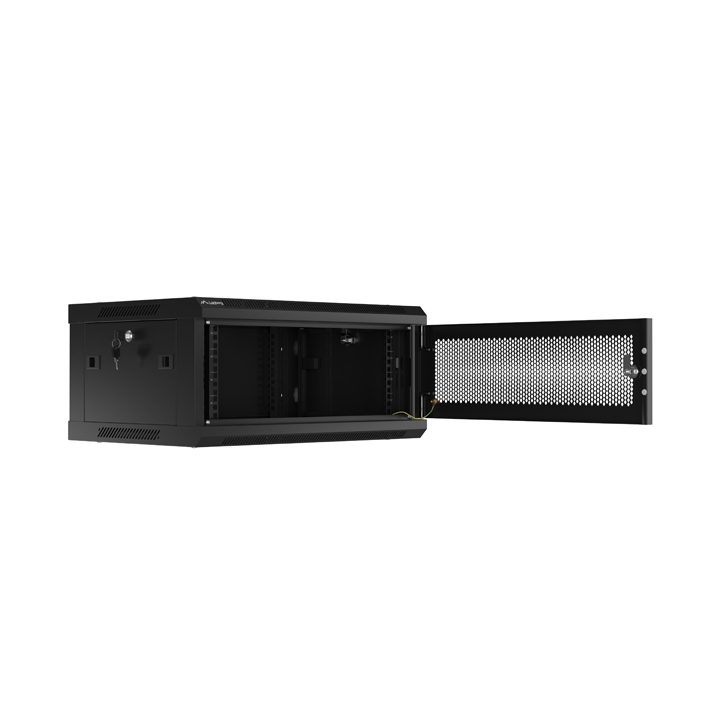Lanberg WF01-6404-23B armário rack 4U Bastidor de parede Preto