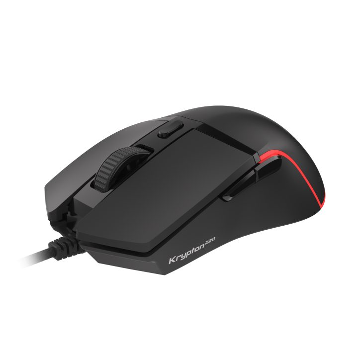 GENESIS Krypton 220 Right-Handed Gaming Mouse USB Type-A Optical 6400…