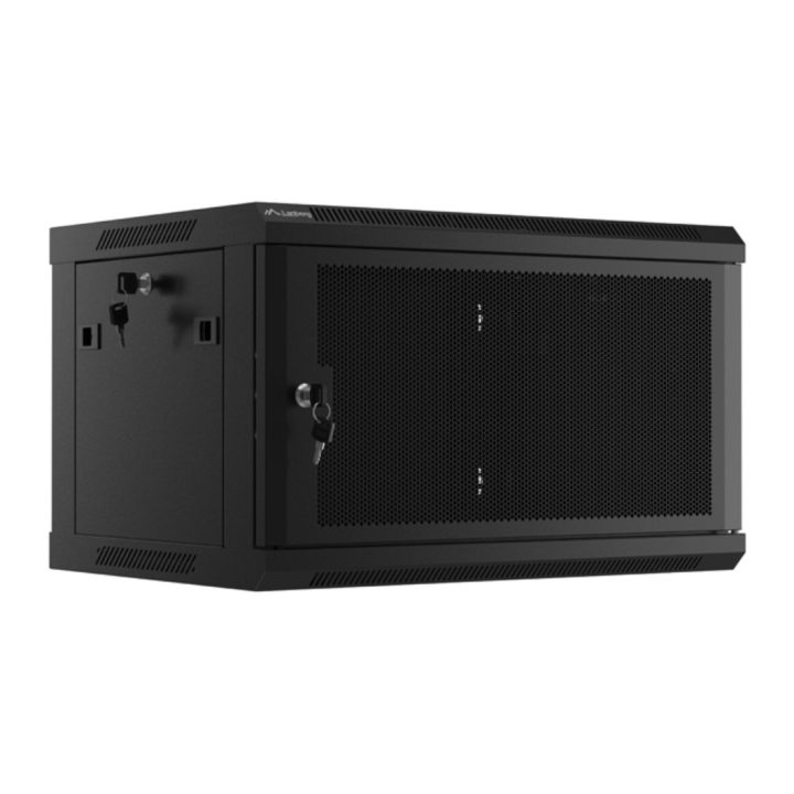 Lanberg WF01-6406-23B 6U Wall-Mount Rack Cabinet Black