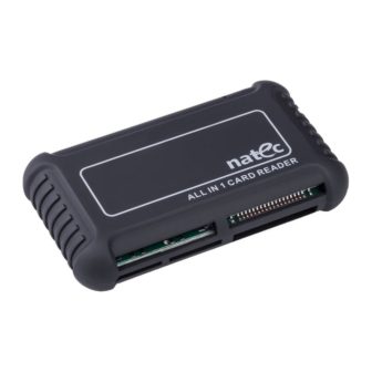 Natec BEETLE USB 2.0 Card Reader Black (NCZ-0206)