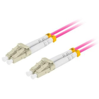 Cable fibra optica Lanberg multi lc-upc-lc-upc duplex OM4 50-125 LSZH…