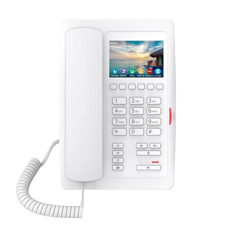 Fanvil H5W-W Hotel IP Phone, with PoE, WiFi 2.4G (H5W-White)