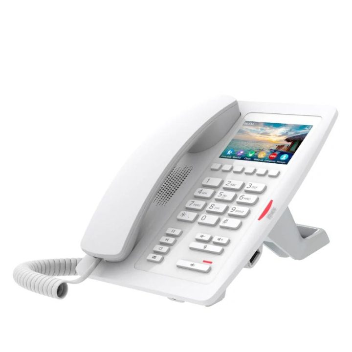 Telefone IP Fanvil H5W-W para Hotel, com PoE, WiFi 2.4G (H5W-White)