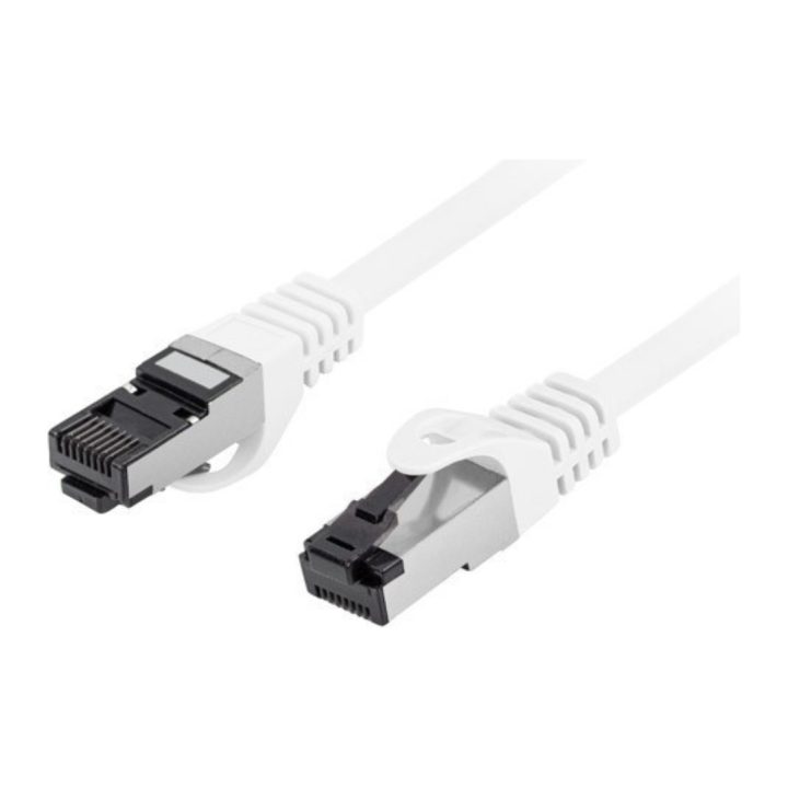 Lanberg PCF8-10CU-0050-W White Network Cable 0.5 m Cat8.1 S/FTP…