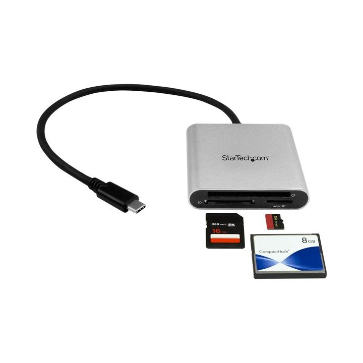 StarTech.com Lector Grabador USB 3.0 de Tarjetas de Memoria SD, Micro…
