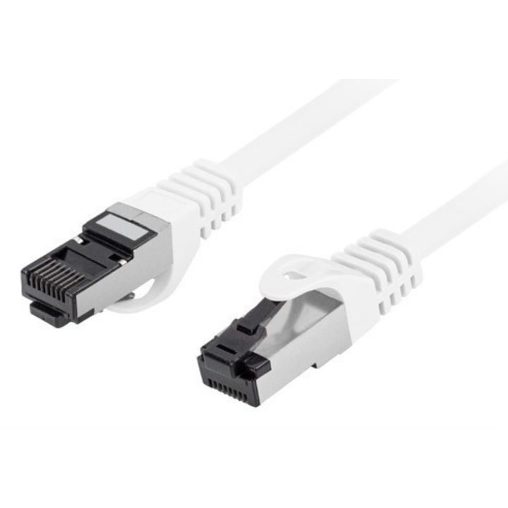 Lanberg PCF8-10CU-0050-W cabo de rede Branco 0,5 m Cat8.1 S/FTP…