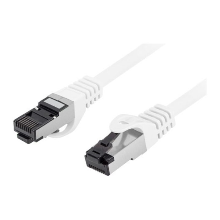 Lanberg PCF8-10CU-0300-W cable de red Blanco 3 m Cat8.1 S/FTP (S-STP)