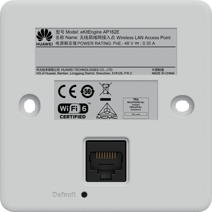 HUAWEI eKit AP162E 2975 Mbit/s White Power over Ethernet (PoE)…