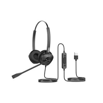 Fanvil HT302-U Headset, Dual Microphone, USB Port, ENC