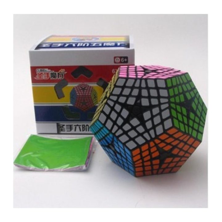Shengshou Elite Kilominx 6x6x6 Black Rubik's Cube