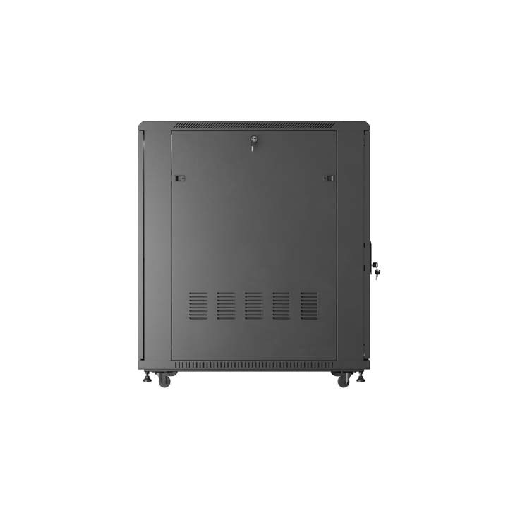 Lanberg FF01-6022-12B 22U Rack Cabinet Free-standing Black