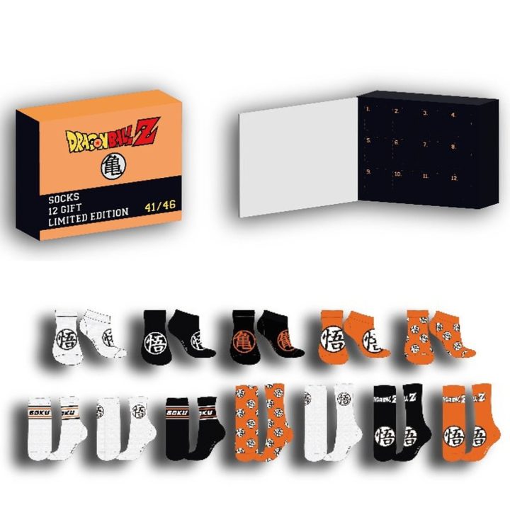 Cerdá Gift Box 12 Pairs Dragon Ball Socks Size 41-46