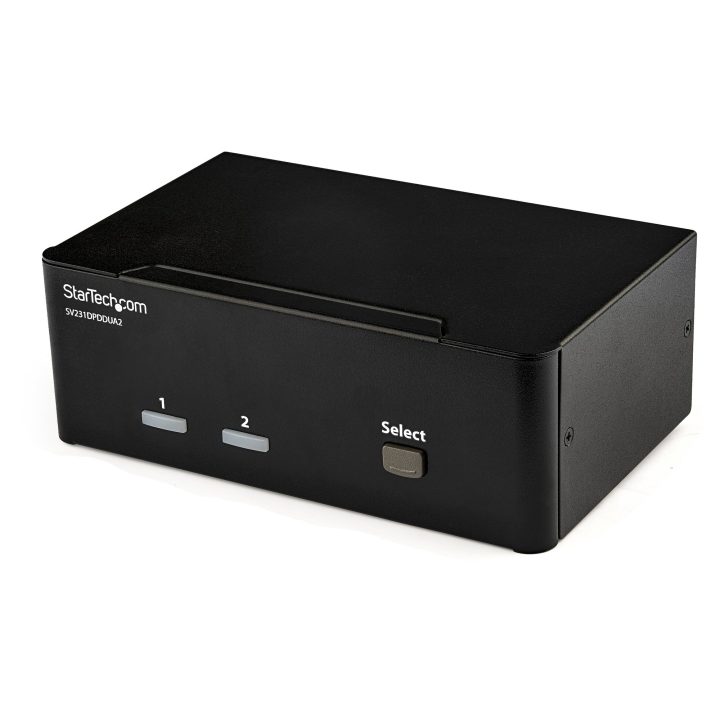 StarTech.com Comutador KVM de 2 Portas DisplayPort - 4K 60Hz