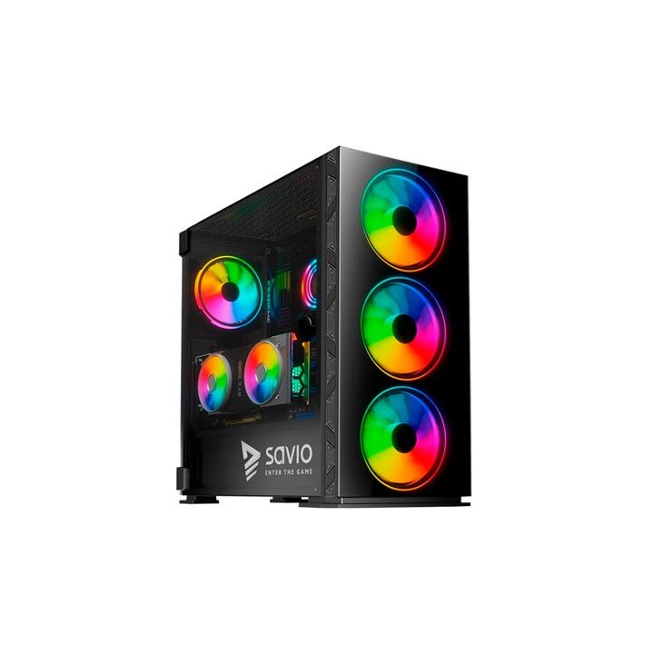 Savio Prime X1 ARGB ATX Case, E-ATX, ITX, Mini-ATX (SAVGC-PRIMEX1)