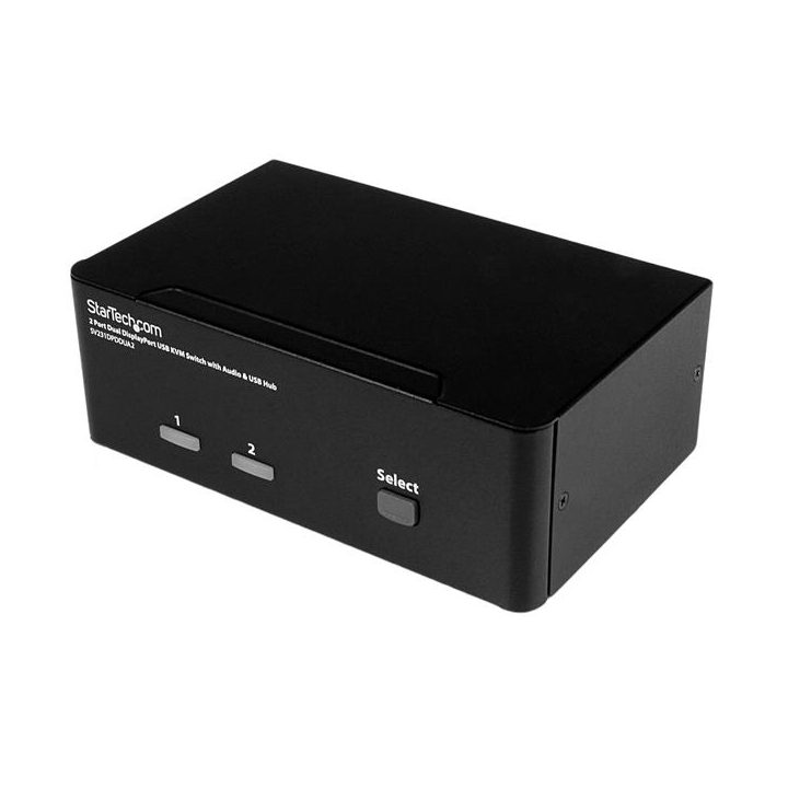 StarTech.com Comutador KVM de 2 Portas DisplayPort - 4K 60Hz