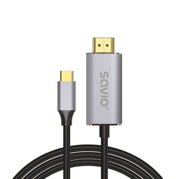 Cabo USB-C para HDMI savio cl-170 2 m