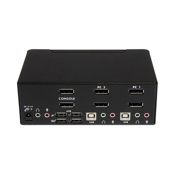 StarTech.com 2-Port DisplayPort KVM Switch - 4K 60Hz