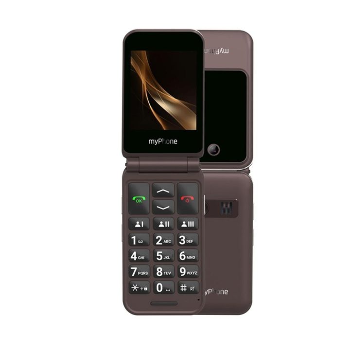Telefono movil Myphone harmony 2.8 pulgadas+1.44 pulgadas-4g-marron…