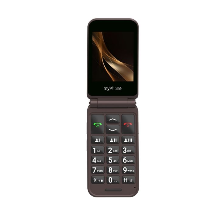 Telefono movil Myphone harmony 2.8 pulgadas+1.44 pulgadas-4g-marron…