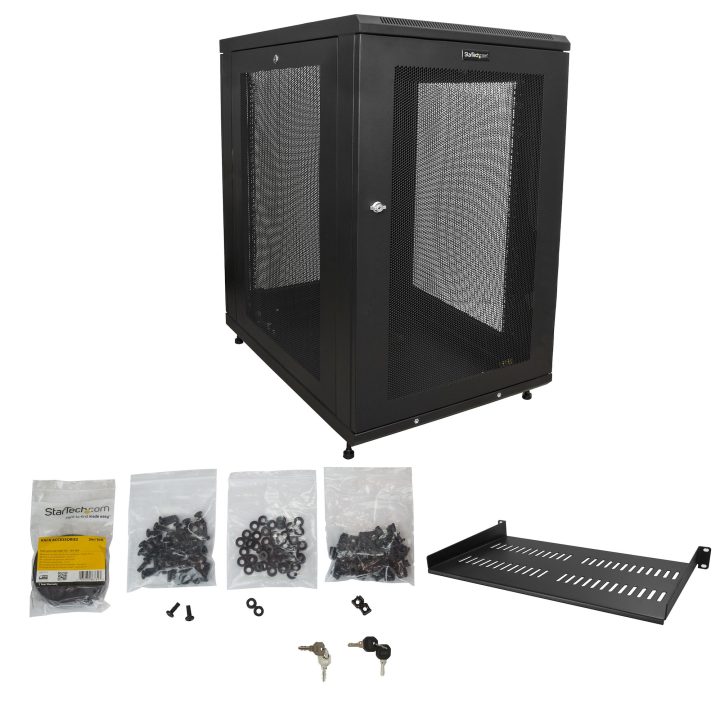 StarTech.com Armário Rack para Servidores 18U 19" 4 Colunas - Rack de…