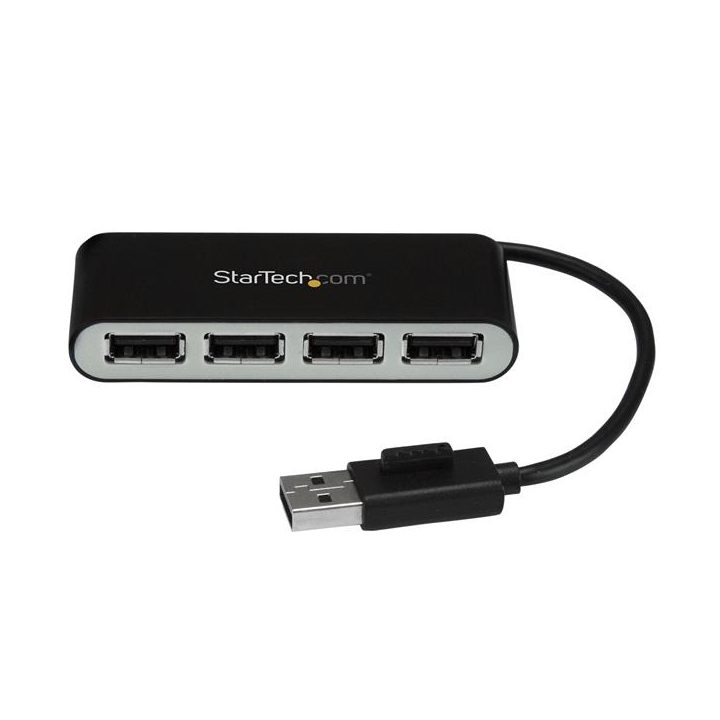 StarTech.com Concentrador USB 2.0 de 4 Portas com Cabo Integrado -…