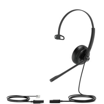 Yealink RJ wired over-ear headset