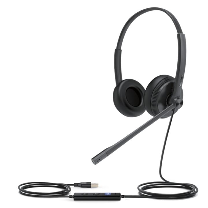 Yealink Lite auscultadores de diadema com cabo (UH34 Lite Dual Teams)
