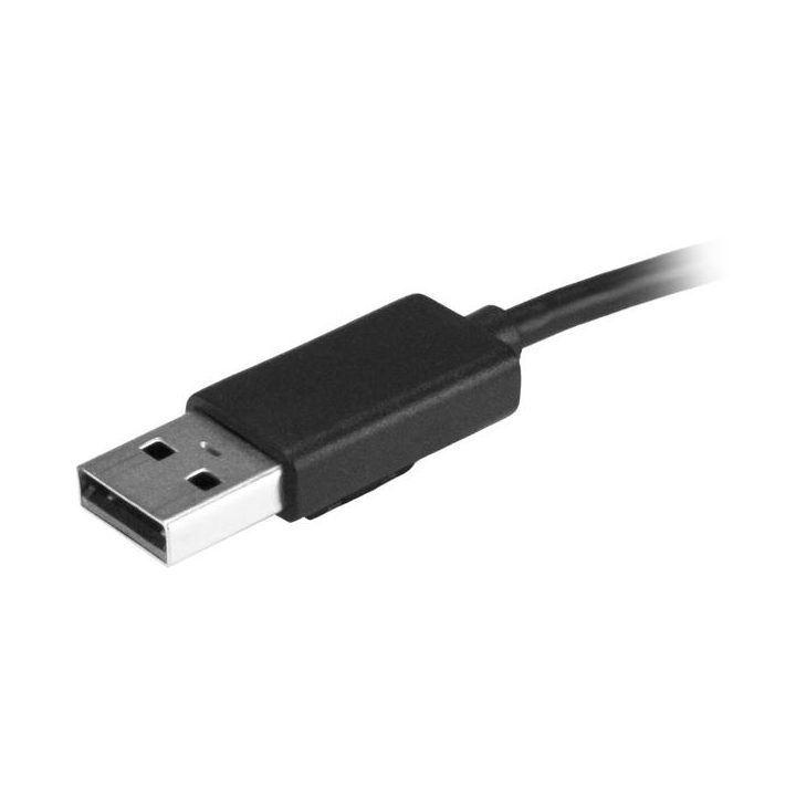 StarTech.com 4-Port USB 2.0 Hub with Integrated Cable - Portable USB…
