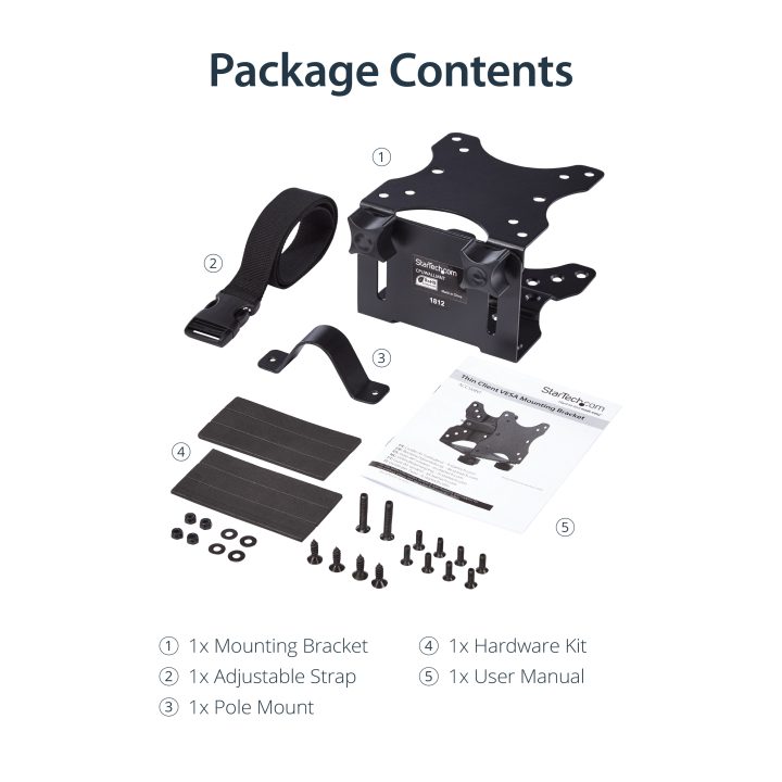 StarTech.com VESA Mounting Bracket for Thin Clients - VESA Box for…