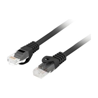Lanberg Cat.6 UTP LSZH Cu Patch Cable 1.5m Black Fluke Passed…