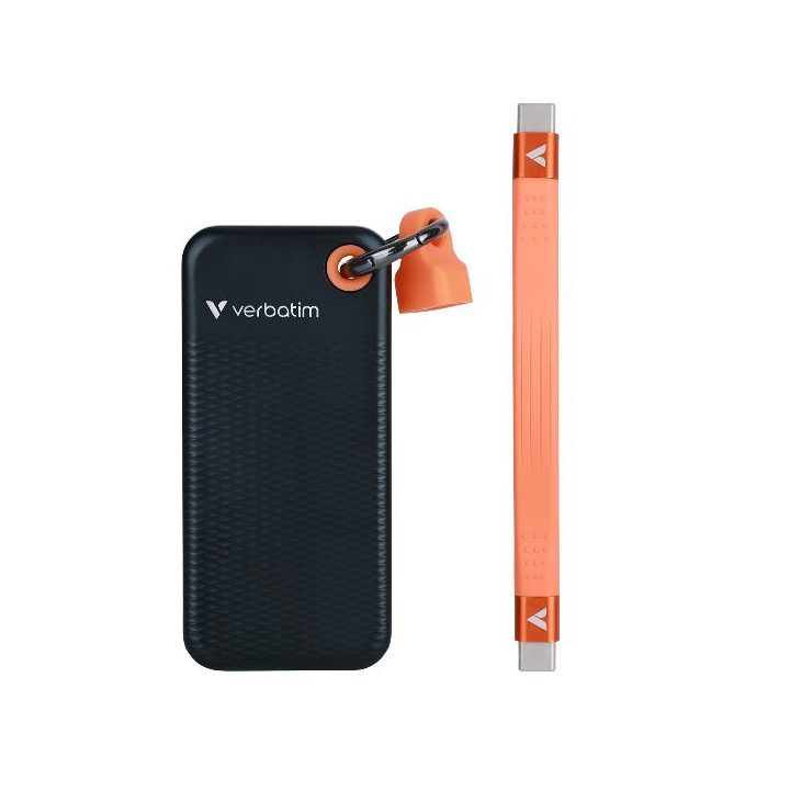 Verbatim Pocket SSD 2 TB USB Tipo C 3.2 Gen 2 (3.1 Gen 2) Preto…