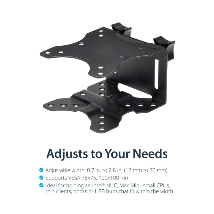StarTech.com VESA Mounting Bracket for Thin Clients - VESA Box for…