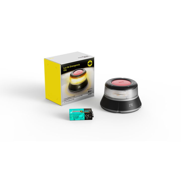 Luz de emergência ZTE e1 baliza DGT 3.0 V16 (V16E1)