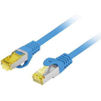 Lanberg PCF6A-10CU-0200-B cabo de rede Azul 2 m Cat6a S/FTP (S-STP)…