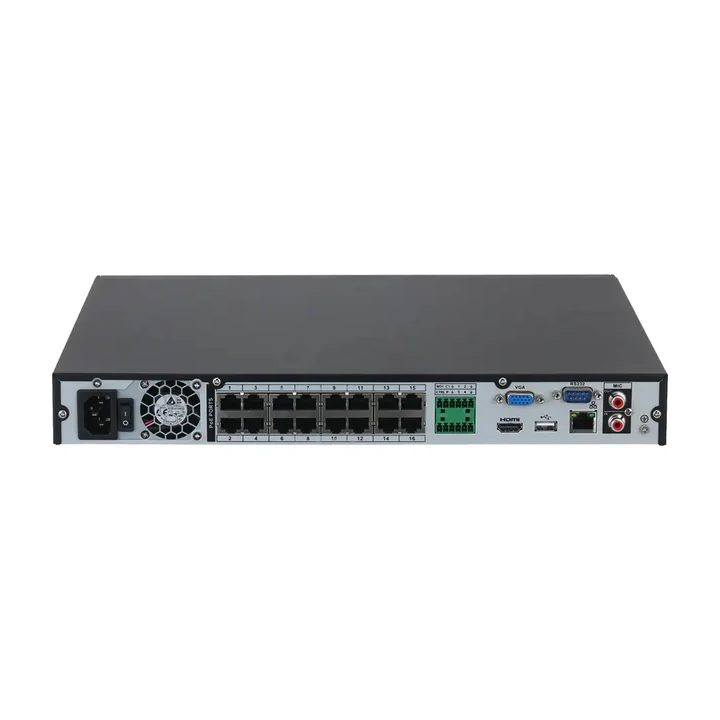 Dhi-NVR2216-16p-4KS3: Dahua IP NVR Recorder 16 Channels, 1U, 2 HDD…