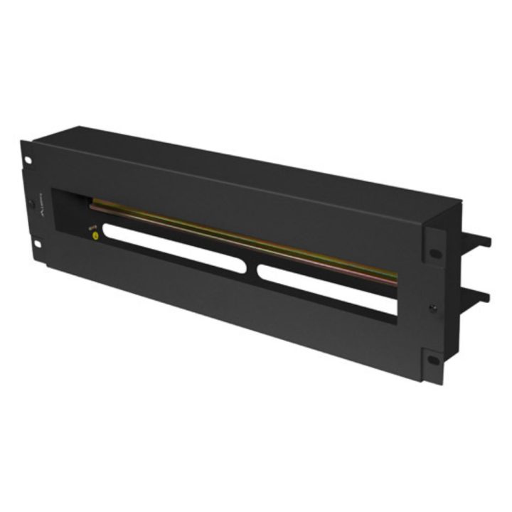 Lanberg 19'' 3U Power Distribution Panel with DIN TS-35 Rail Black…