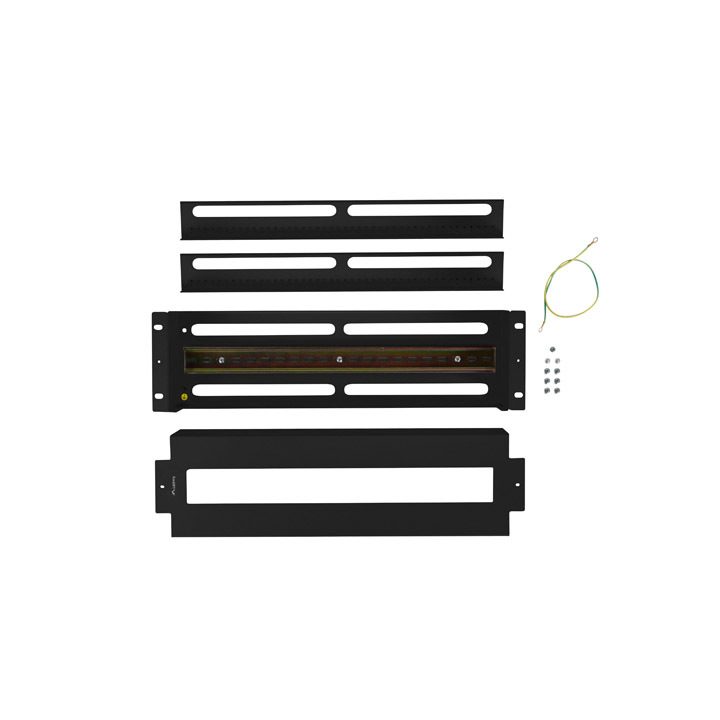 Painel de distribuição de tensão Lanberg 19'' 3U com calha DIN TS-35…