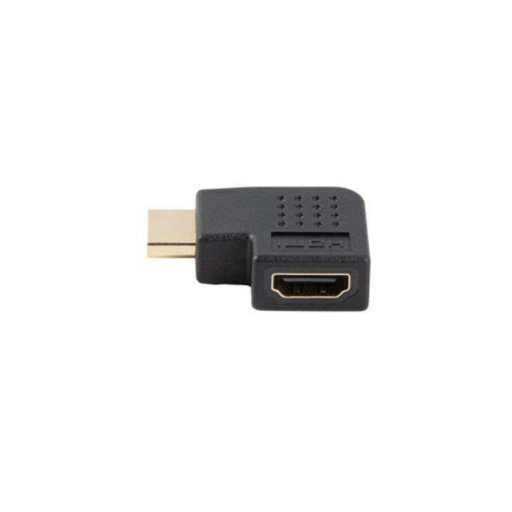 Lanberg 4K HDMI Adapter Male-to-Female Left Angle (AD-HDMI-05)