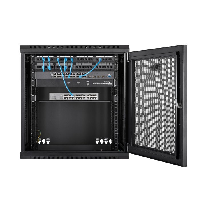 StarTech.com Armário Rack de Parede para Servidores 12U 19" 4 Colunas…