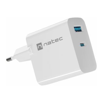 Natec NUC-2142 cargador de dispositivo móvil Universal Blanco…